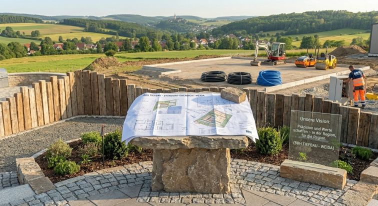 Professionelle Bauplanung und Vorbereitung für Tiefbauprojekte