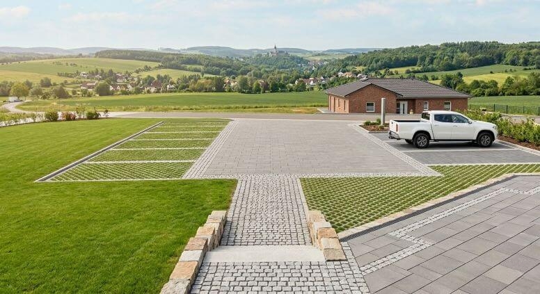 Professionelle Pflasterarbeiten für Wege, Auffahrten und Parkplätze im Raum Gera und Weida